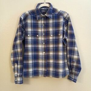 Quizz New York Woman's Size Medium Pearl Snap Button Up Shirt